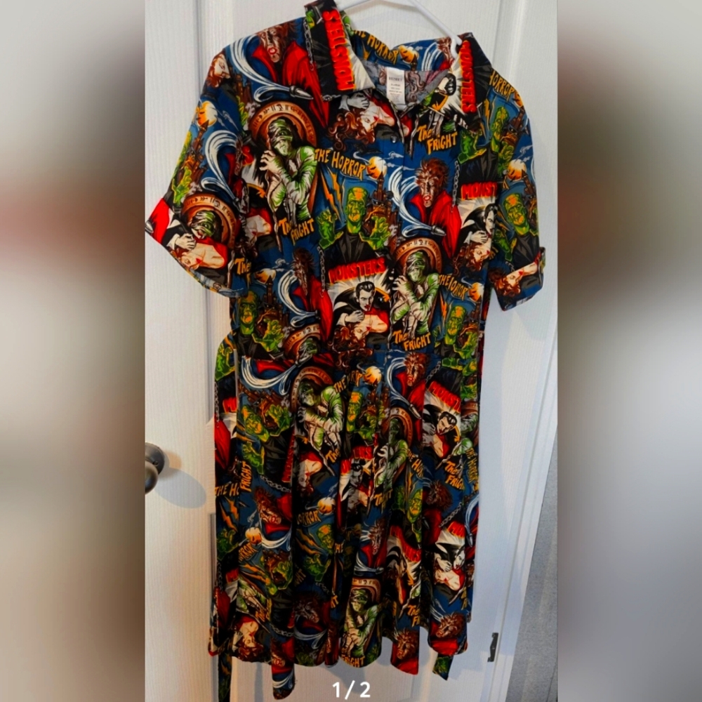 Hollywood Monsters circle dress